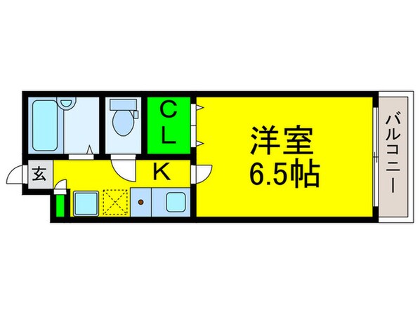 ハイツ東雲ビ－ハイブの物件間取画像